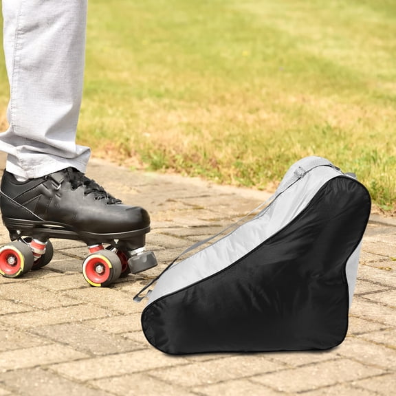 UPKOCH Roller Skates Accessories Roller Skate Carry Bag Black Net Cloth Shoe Protection 1Set
