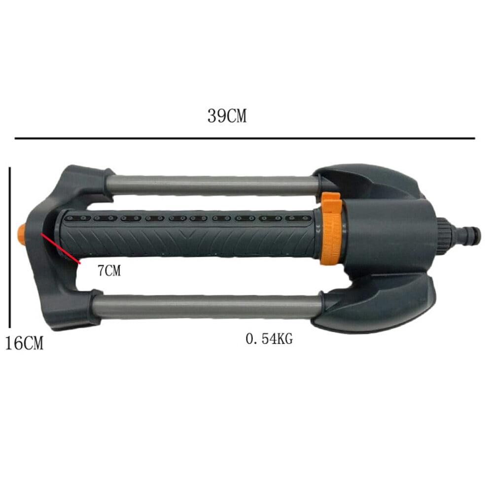 UPKOCH Green Durable Lawn Sprinkler for Wide Range Irrigation with Quick Connect Watering Device