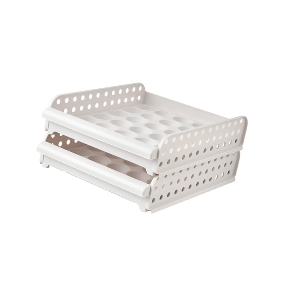 UPKOCH Shatterproof Egg Tray Kitchen Egg Holder Plastic for Egg Protection 1 Set