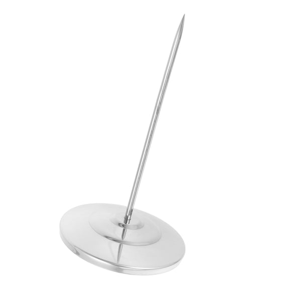 UPKOCH Silver Spike Holder for Receipt Tickets in Office and Kitchen 1Pack