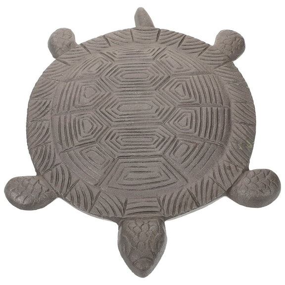 UPKOCH Stepping Stone Turtle Iron Outdoor Space Decorative for Garden 1Pack