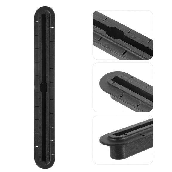 UPKOCH Surfing Board Fin Box Surfboard Fin PVC Black 1Pack with Stability Enhancement