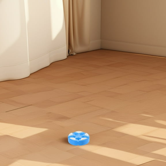 UPKOCH Training Roller Hockey Puck Blue ABS for Matches and Indoor Games 1Pack