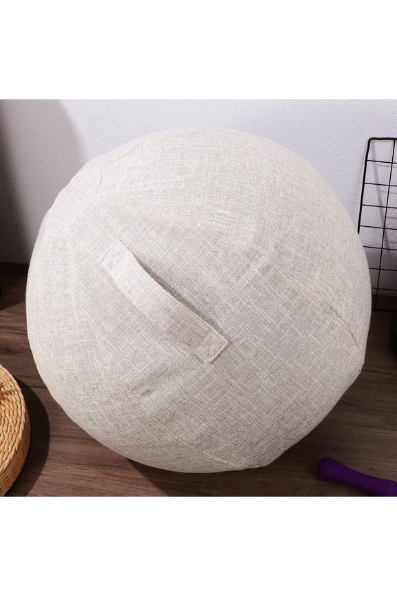 Washable Protective Cover Yoga Ball Cover Linen 1Pcs Non-slip for Women
