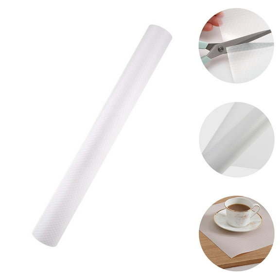 UPKOCH Transparent Non Slip Drawer Liner Waterproof Kitchen Cabinet Mat for Home