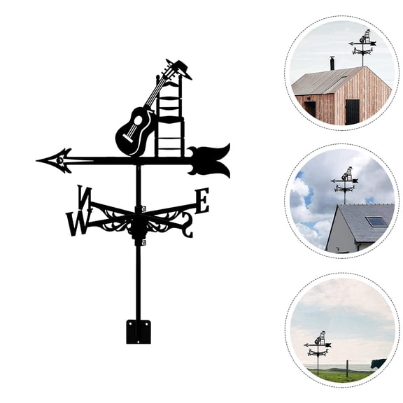 UPKOCH Weather Vane for Garden Decoration Strong Durable Craftsmanship Lawn Patio Size 25.5 x 18.5 inches