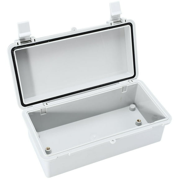 UPKOCH Weatherproof Junction Box Plastic ABS White 1Set Impact Resistant Outdoor Electrical Installation