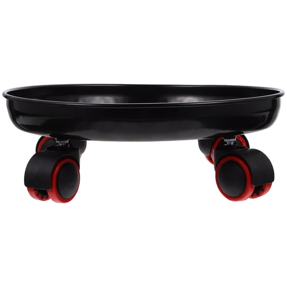 UPKOCH Metal Plant Pot Mover with Stable Support for Indoor Outdoor Use