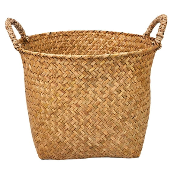 UPKOCH Wicker Storage Basket Large Dirty Clothes Storage For Bedroom 1Set