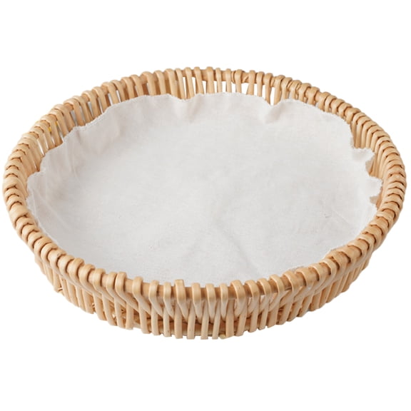 UPKOCH Wooden Bread Basket Set of 1 for Home Use Modern Simple Style Fruit Storage Rack