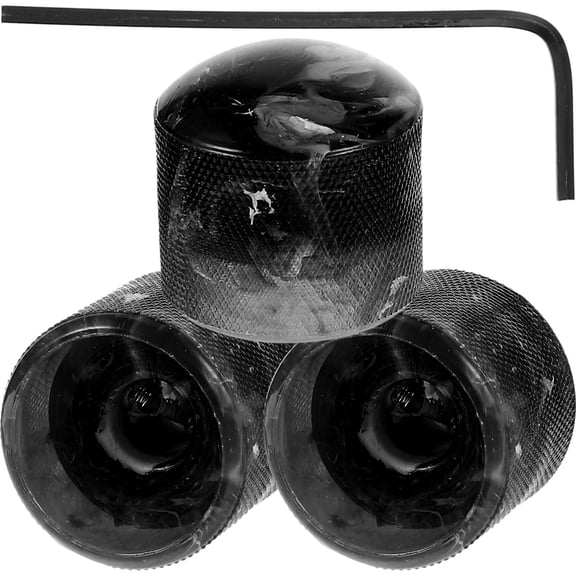 UPKOCH 1Set Professional Plastic Volume Tone Knobs for Electric Guitar and Bass