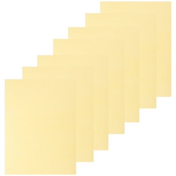 UPKOCH Yellow Large Foam Board Blank Foam Poster Board for Arts and Crafts Flexible Project Display