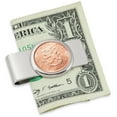 thumbnail image 1 of UPM Global LLC 12562 Finland Lion Five Cent Euro Coin Silvertone Money Clip, 1 of 2