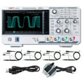 thumbnail image 1 of UNI-T UPO1104 DSO Ultra Phosphor Digital Oscilloscope 100MHz 4 Channels 2 GSa/s 56 Mpts Memory Depth 500,000 wfm/s 7 Inch Display Fast Acquire 1 Mpts FFT Points, 1 of 8