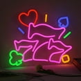 thumbnail image 1 of UPONRAY 777 Neon Signs, 13.8"*12.6" Dimmable & USB-Powered LED Neon Light, Stylish Wall Decor for Bedroom, Party, Game Room, Man Cave, Bar, 1 of 7