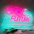 thumbnail image 1 of UPONRAY Back To The Future Neon Sign for Wall Decor, LED Neon Signs with Dimmable Switch for Bedroom Beer Bar Neon Light Sign Hotel Party Club Office Decor, 1 of 6