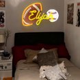 thumbnail image 1 of UPONRAY Football & Baseball Custom Neon Signs, Usb Powered with Adjustable Brightness Wall Decor for Gifts, Lemon Yellow, 18 inch, 1 of 8