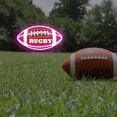 thumbnail image 1 of UPONRAY Football Custom Neon Signs, Usb Powered with Adjustable Brightness Wall Decor for Gifts, Rose Red, 20 inch, 1 of 9