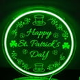 thumbnail image 1 of UPONRAY Happy St. Patrick's Day Neon Signs, 12.5"*12.5" Dimmable & USB-Powered LED Neon Light, Stylish Wall Decor for St. Patrick's Day Party, Home, Shop, Restaurant, Bar, 1 of 11