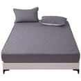 thumbnail image 1 of UPONRAY King Mattress Protector, Quilted Waterproof Mattress Protector with Deep Pocket up to 12 Inches, Soft Breathable Noiseless Bed Pad Topper, Queen Bed Cover for Home, Bedroom, Hotel (Dark Gray), 1 of 9