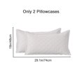 thumbnail image 1 of UPONRAY Pillow Protector (2 Pack) Standard – 100% Waterproof Pillow Covers, Hypoallergenic, Premium Pillowcase Encasement for Better Sleep,Soft and Comfortable Travel, 1 of 5