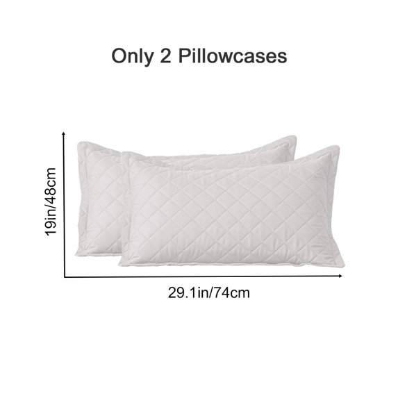 UPONRAY Pillow Protector (2 Pack) Standard – 100% Waterproof Pillow Covers, Hypoallergenic, Premium Pillowcase Encasement for Better Sleep,Soft and Comfortable Travel