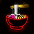 thumbnail image 1 of UPONRAY Ramen Neon Sign Led Noodle Neon Lights for Wall Decor, Neon Food Sign Powered by USB Delicious Ramen Light Up Sign for Restaurant Kitchen Japanese Ramen Shop Windows, 1 of 3