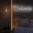 thumbnail image 1 of UPONRAY Single Line Custom Neon Signs, Customizable USB-Powered & Dimmable LED Neon Light, Stylish Wall Decor for Bedroom, Home, Lover, Friend, Cool White, 5 inch, 1 of 7