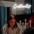 thumbnail image 1 of UPONRAY Single Line Custom Neon Signs with Butterfly, Usb Powered with Adjustable Brightness Wall Decor for Gifts, Cool White, 5 inch, 1 of 8