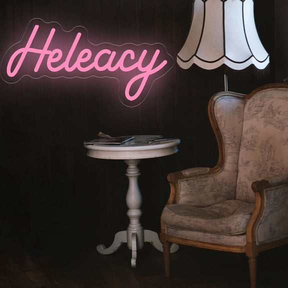 UPONRAY Single-line Custom Neon Signs, Customizable USB-Powered & Dimmable LED Neon Light, Stylish Wall Decor for Bedroom, Home, Lover, Friend, Pink, 5 inch/1 Letter