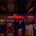 thumbnail image 1 of UPONRAY Single-line Custom Neon Signs, Customizable USB-Powered & Dimmable LED Neon Light, Stylish Wall Decor for Bedroom, Home, Lover, Friend, Red, 12 inch, 1 of 8