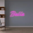 thumbnail image 1 of UPONRAY Single-line Custom Neon Signs, Customizable USB-Powered & Dimmable LED Neon Light, Stylish Wall Decor as Gifts for Bedroom, Home, Bar, Family, Lover, Friend, Rose Red, 5 inch/2 Letters, 1 of 8