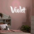 thumbnail image 1 of UPONRAY Single-line Custom Neon Signs, Customizable USB-Powered & Dimmable LED Neon Light, Stylish Wall Decor as Gifts for Bedroom, Home, Bar, Family, Lover, Friend, Cool White, 5 inch/2 Letters, 1 of 8