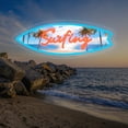 thumbnail image 1 of UPONRAY Surfboard Custom Neon Signs, Usb Powered with Adjustable Brightness Wall Decor for Gifts, Orange, 22 inch, 1 of 9