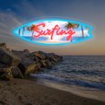 thumbnail image 1 of UPONRAY Surfboard Custom Neon Signs, Usb Powered with Adjustable Brightness Wall Decor for Gifts, Red, 22 inch, 1 of 9