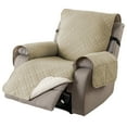 thumbnail image 1 of UPONRAY Waterproof & Non-Slip Recliner Covers, Washable Furniture Protectors Reclining Chair Cover for Kids Pet Dog(23 Inche,Khaki), 1 of 10