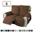 thumbnail image 1 of UPONRAY Waterproof Recliner Couch Covers, Non-Slip 2 Seater Recliner Chair Covers, Washable Furniture Protectors Reclining Chair Cover for Kids Pet Dog(2 Seater,Coffee), 1 of 7