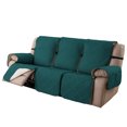 thumbnail image 1 of UPONRAY Waterproof Recliner Covers, Non-Slip 3 Seater Recliner Chair Covers, Washable Furniture Protectors Reclining Chair Cover for Kids Pet Dog(3 Seater,Chocolate), 1 of 11
