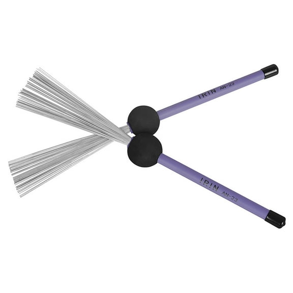 UPOUART Drum Kit Accessories 1 Pair Steel Drumsticks for Drummers Practice Sessions and Percussion Performance