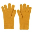 thumbnail image 1 of UPOUART 1 Pair Yellow Knit Gloves Screen for Men and Women Winter Wear Driving Biking, 1 of 8