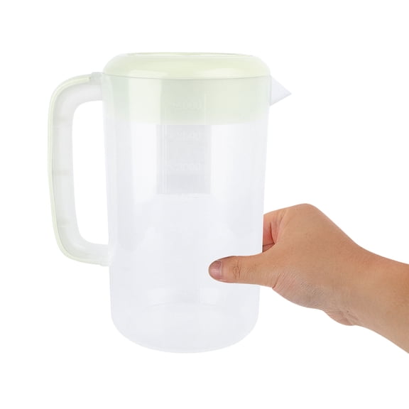 UPOUART Pitcher with Lid, 1 Pc Water Jug for Home, Office, and Everyday Use