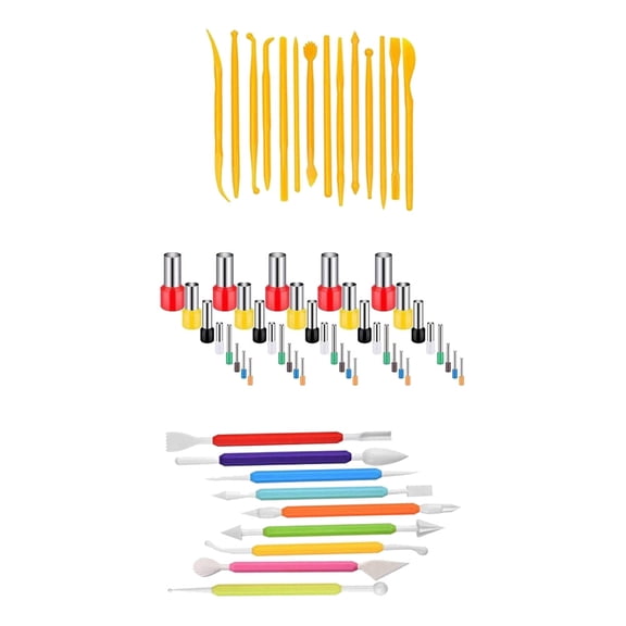 UPOUART 1 Set Clay Craft Kit Assorted Color for Kids Group Activity and Play