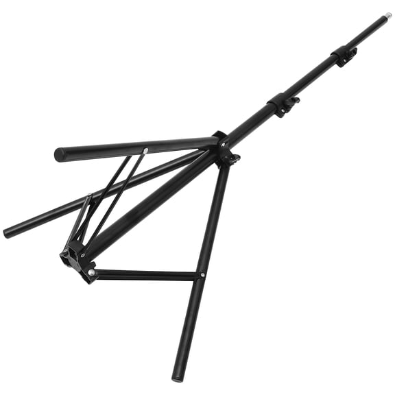 UPOUART Adjustable Projector Stand Tripod with Enlarged Shelf for Indoor and Outdoor Use, Portable and Stable Support