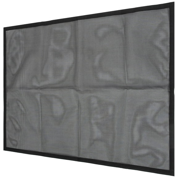 UPOUART 1 Set Hearth Fireplace Panel Black Rust Inhibiting Enamel Safety Protection for Pets