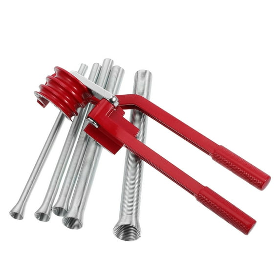 UPOUART Multi-Color Manual Tube Bender Kit for Copper and Aluminum Pipes with Spring Rebound, and Easy to Use