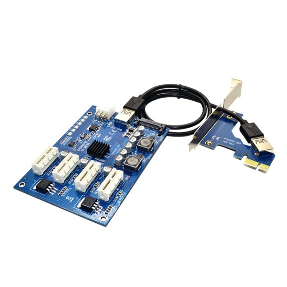UPOUART PCI-E Expansion Card Set with ABS for Tech Enthusiasts and PC Upgrades