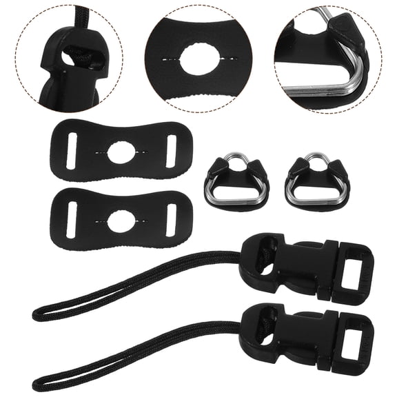 UPOUART Quick Release Camera Strap Clips Set for Cameras, ABS Photography Accessories