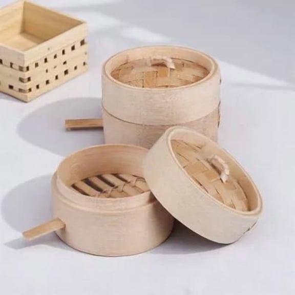 UPOUART 1 Set Small Steamer For Cooking With Round Shape Designed For Home Cooks And Buffets