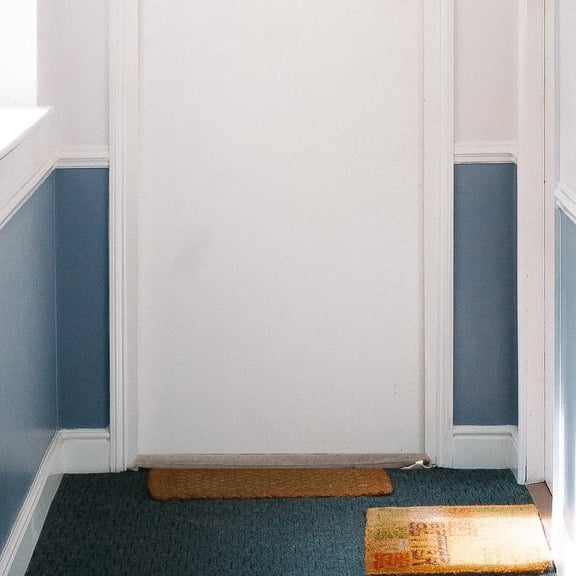 UPOUART 1 Set Windproof Door Stopper for Indoor Use Draft Stopper White Sponge Sealing Homeowners