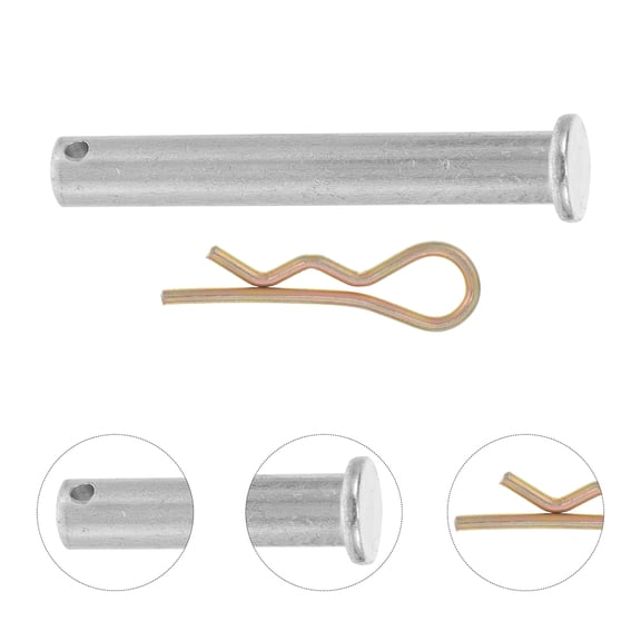 UPOUART 1 Set of Bolt Pin Metal Silver Scaffolding Supplies Connection Disc Coupling Design